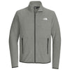 The North Face Men's TNF Medium Grey Heather Glacier Full-Zip Fleece Jacket