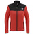 The North Face Women's Rage Red/ TNF Black Glacier Full-Zip Fleece Jacket