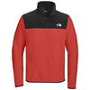 The North Face Men's Rage Red/ TNF Black Glacier 1/4-Zip Fleece