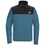 The North Face Men's Shady Blue/ TNF Black Glacier 1/4-Zip Fleece