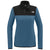 The North Face Women's Shady Blue/ TNF Black Glacier 1/4-Zip Fleece