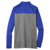 Nike Men's Game Royal/Dark Grey Heather Therma-FIT 1/2-Zip Fleece