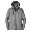 Nike Men's Dark Grey Heather Therma-FIT Full-Zip Fleece Hoodie