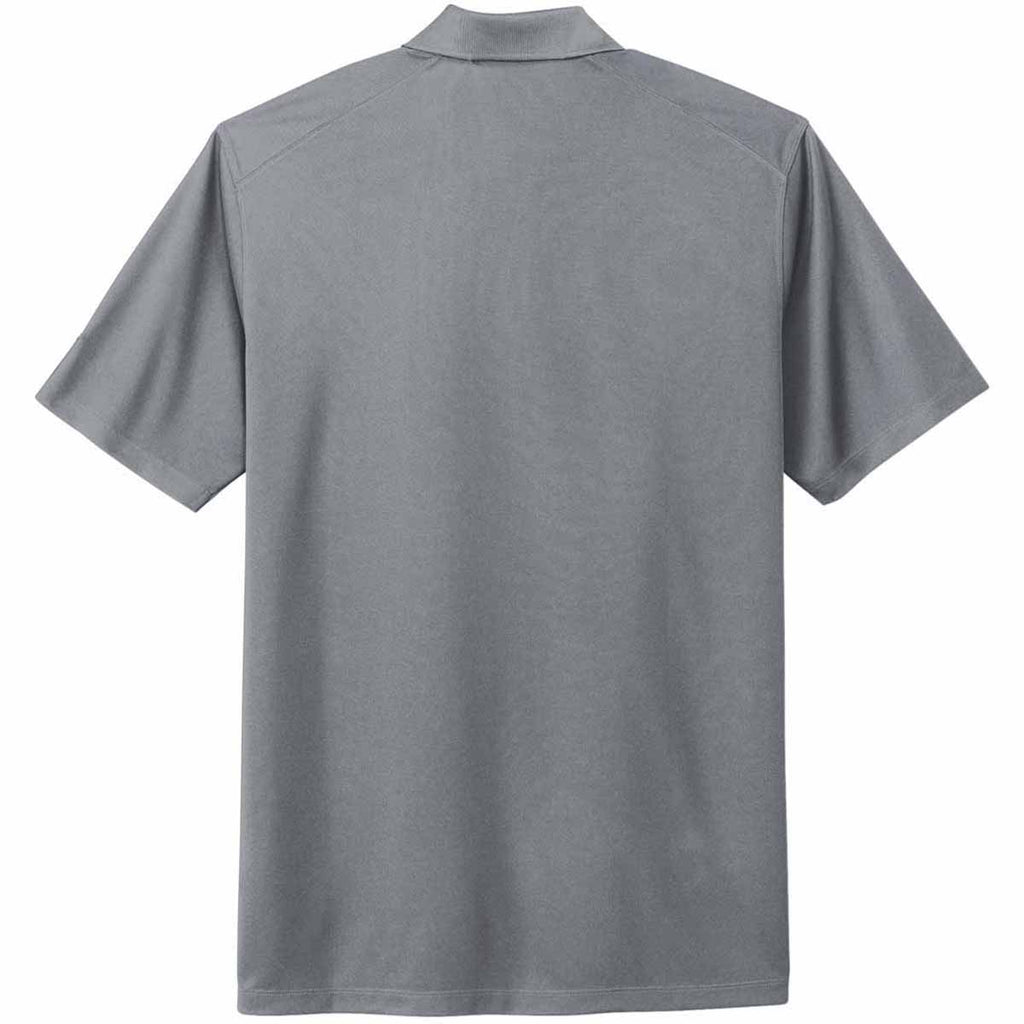 Nike Men's Cool Grey Dri-FIT Micro Pique 2.0 Polo