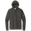 Nike Men's Anthracite Club Fleece Sleeve Swoosh Pullover Hoodie