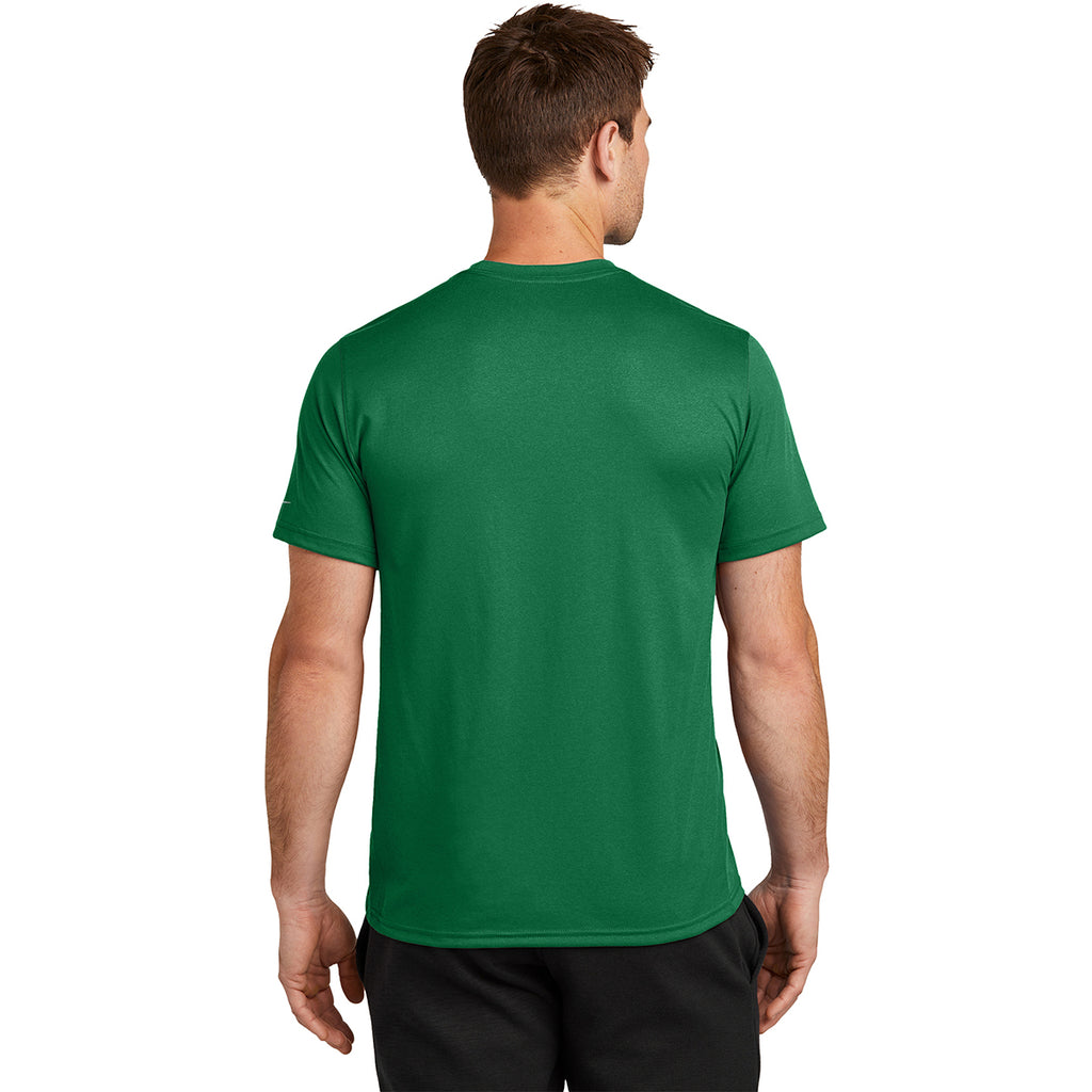 Nike Men's Gorge Green Swoosh Sleeve rLegend Tee