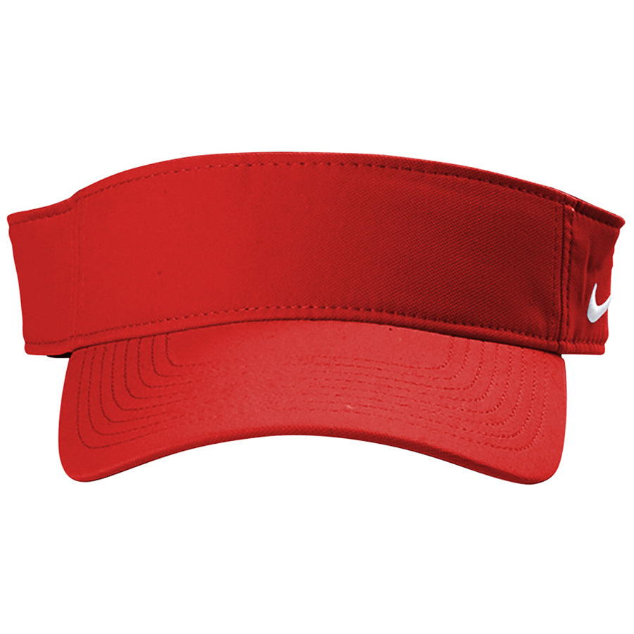 Nike University Red Dri-FIT Team Performance Visor