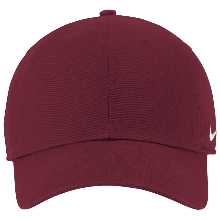 Nike Deep Maroon Heritage Cotton Twill Cap