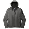 Nike Men's Anthracite Therma-FIT Pocket Full-Zip Fleece Hoodie