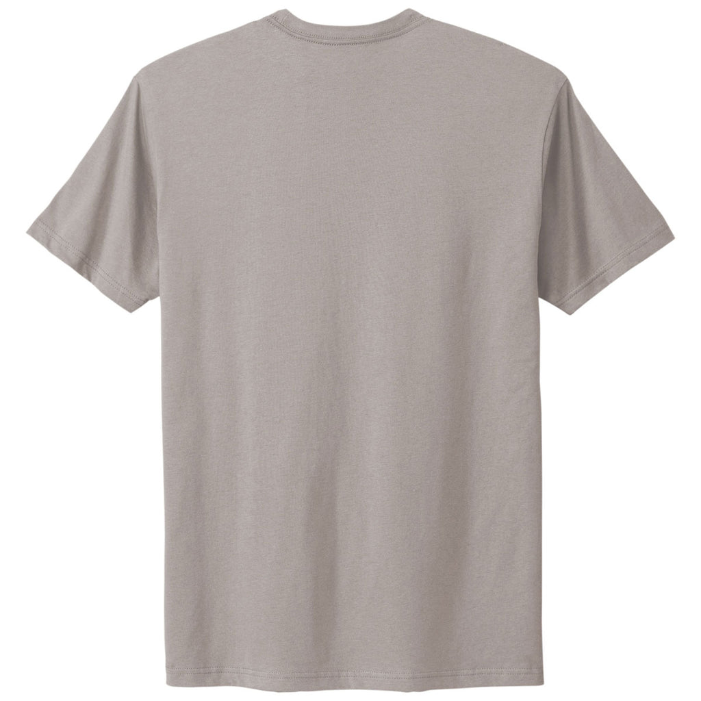 Next Level Unisex Light Grey Cotton Tee