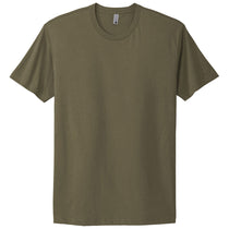 Next Level Unisex Military Green Cotton Tee