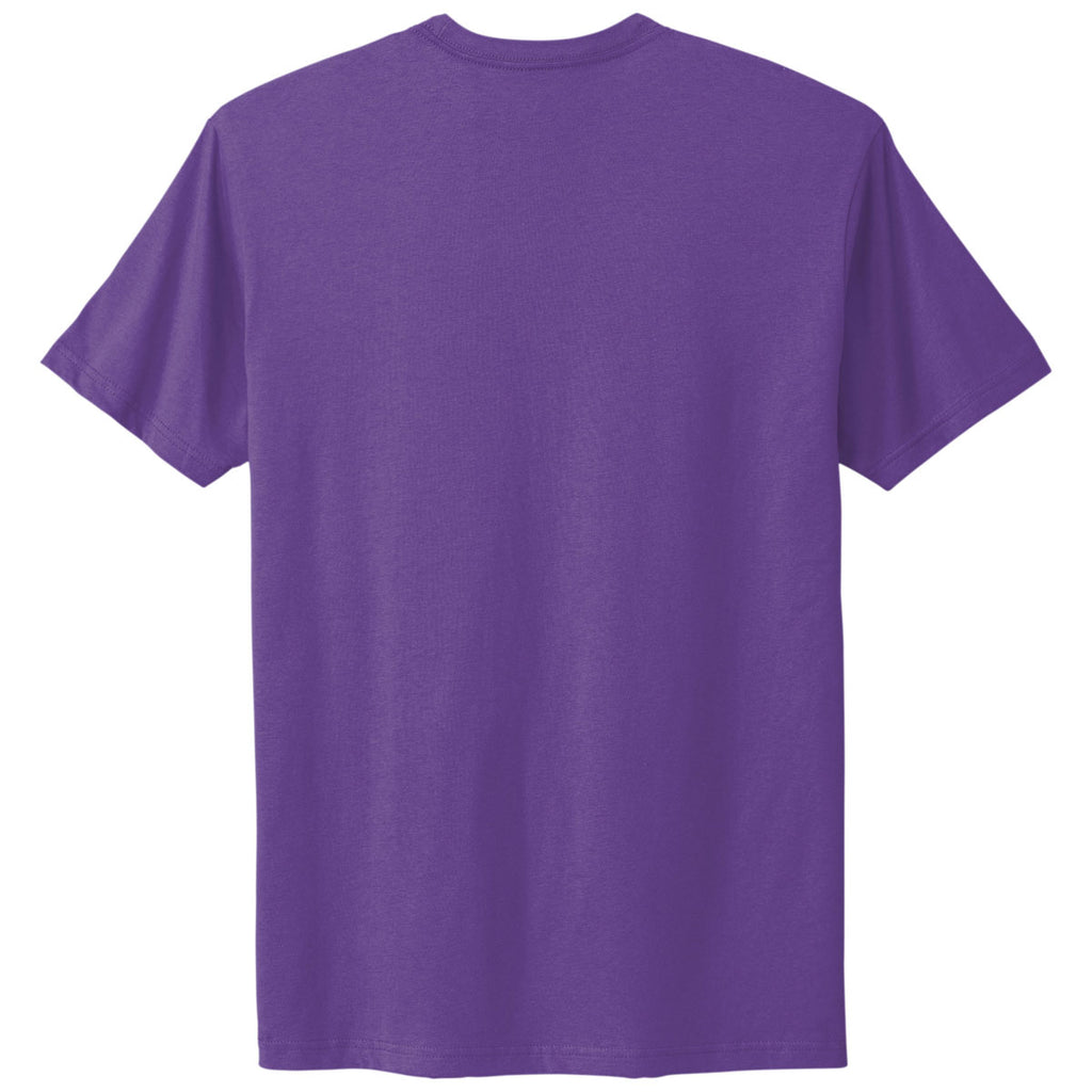 Next Level Unisex Purple Rush Cotton Tee