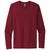 Next Level Men's Cardinal Cotton Long Sleeve Tee