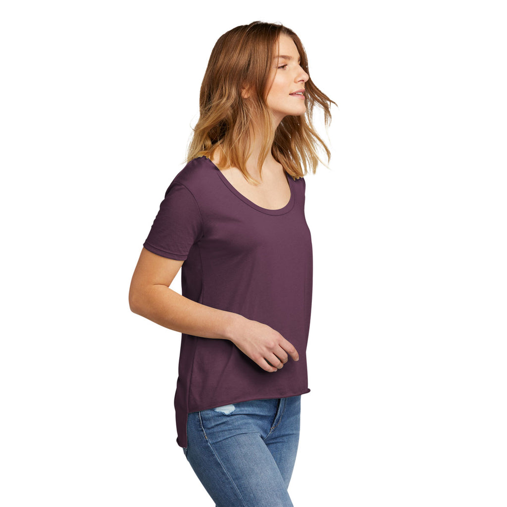 Next Level Women's Shiraz Festival Scoop Neck Tee