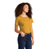 Next Level Women's Antique Gold Festival Cali Crop Tee