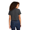 Next Level Women's Charcoal Festival Cali Crop Tee