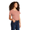 Next Level Women's Desert Pink Festival Cali Crop Tee