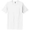 Next Level Unisex White Poly/Cotton Tee