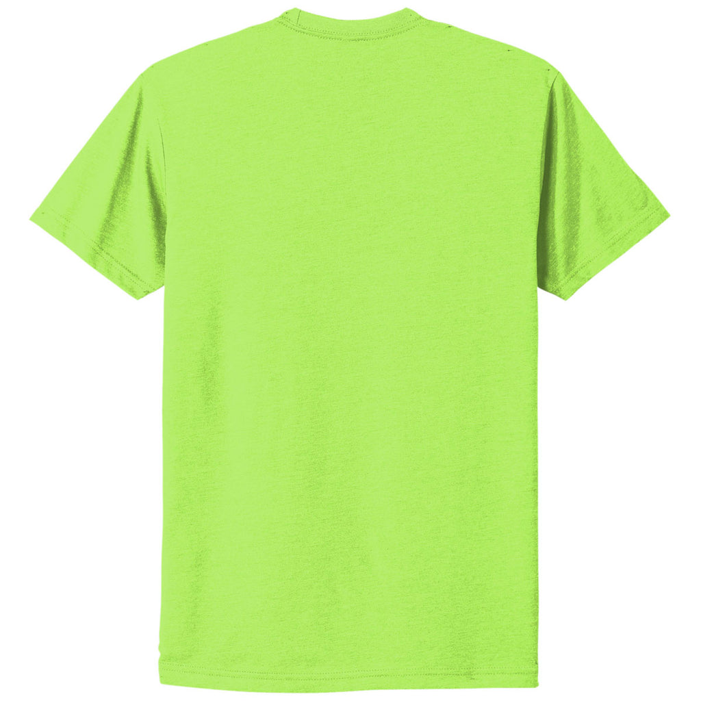 Next Level Unisex Neon Green CVC Tee