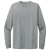 Next Level Apparel Unisex Dark Heather Grey CVC Long Sleeve Tee