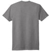 Next Level Unisex Dark Heather Grey CVC Sueded Tee