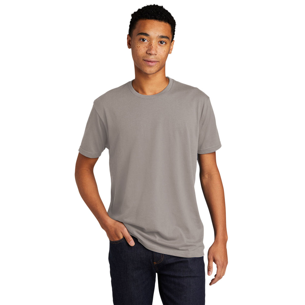 Next Level Unisex Light Grey CVC Sueded Tee