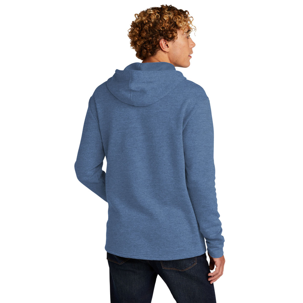 Next Level Unisex Heather Bay Blue PCH Fleece Pullover Hoodie