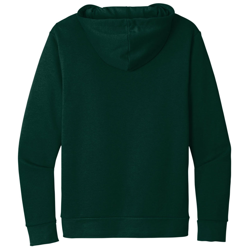 Next Level Unisex Forest Green Beach Fleece Pullover Hoodie