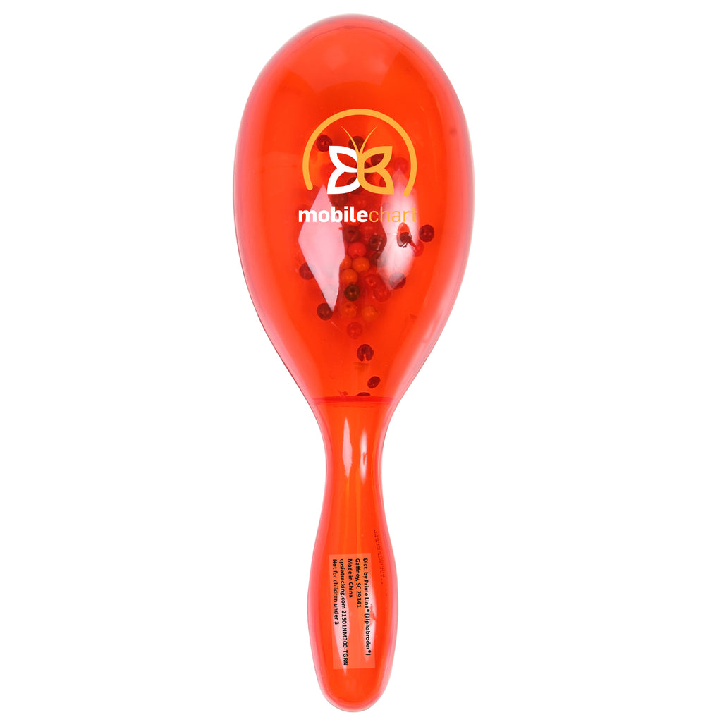 Primeline Red Translucent Maracas