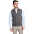 Vineyard Vines Men's Charcoal Heather Harbor Fleece Vest