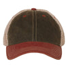 Legacy Black/Cardinal/Khaki Old Favorite Trucker Cap