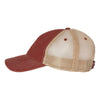 Legacy Cardinal/Khaki Old Favorite Trucker Cap