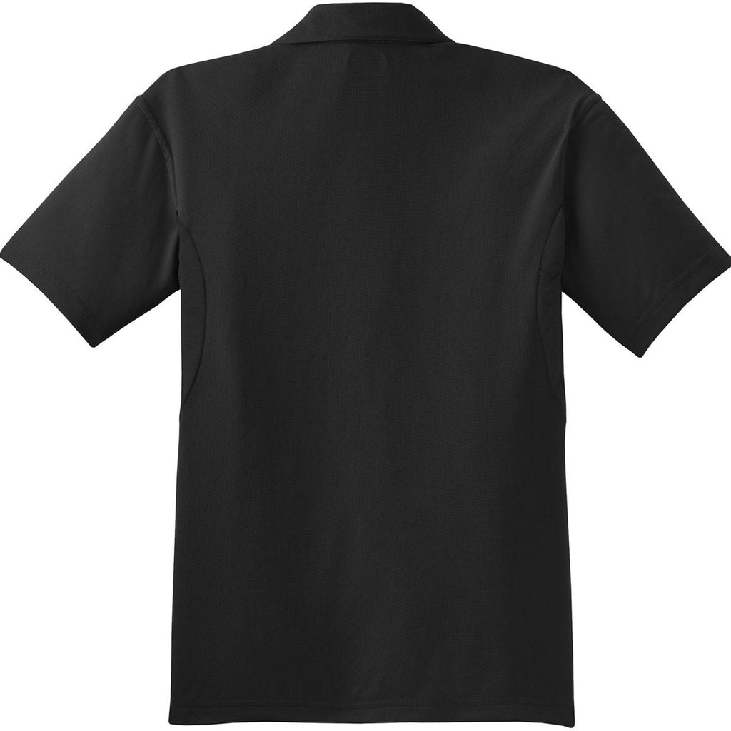 OGIO Men's Black/Black Accelerator Polo