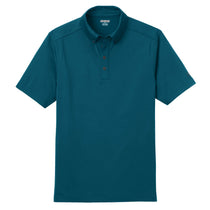 OGIO Men's Teal Throttle Gauge Polo