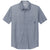 OGIO Men's Deep Blue Heather Extend Short Sleeve Botton Up