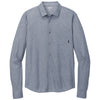 OGIO Men's Deep Blue Heather Extend Long Sleeve Button Up