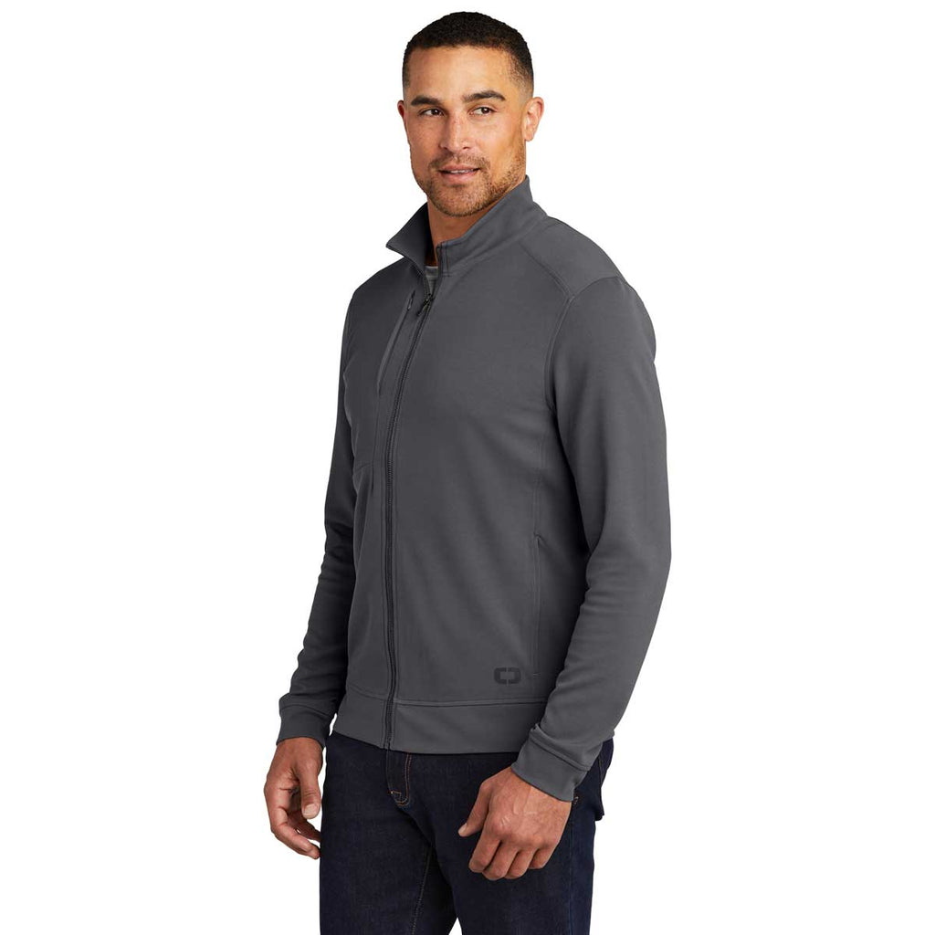 OGIO Men's Tarmac Grey Hinge Full-Zip