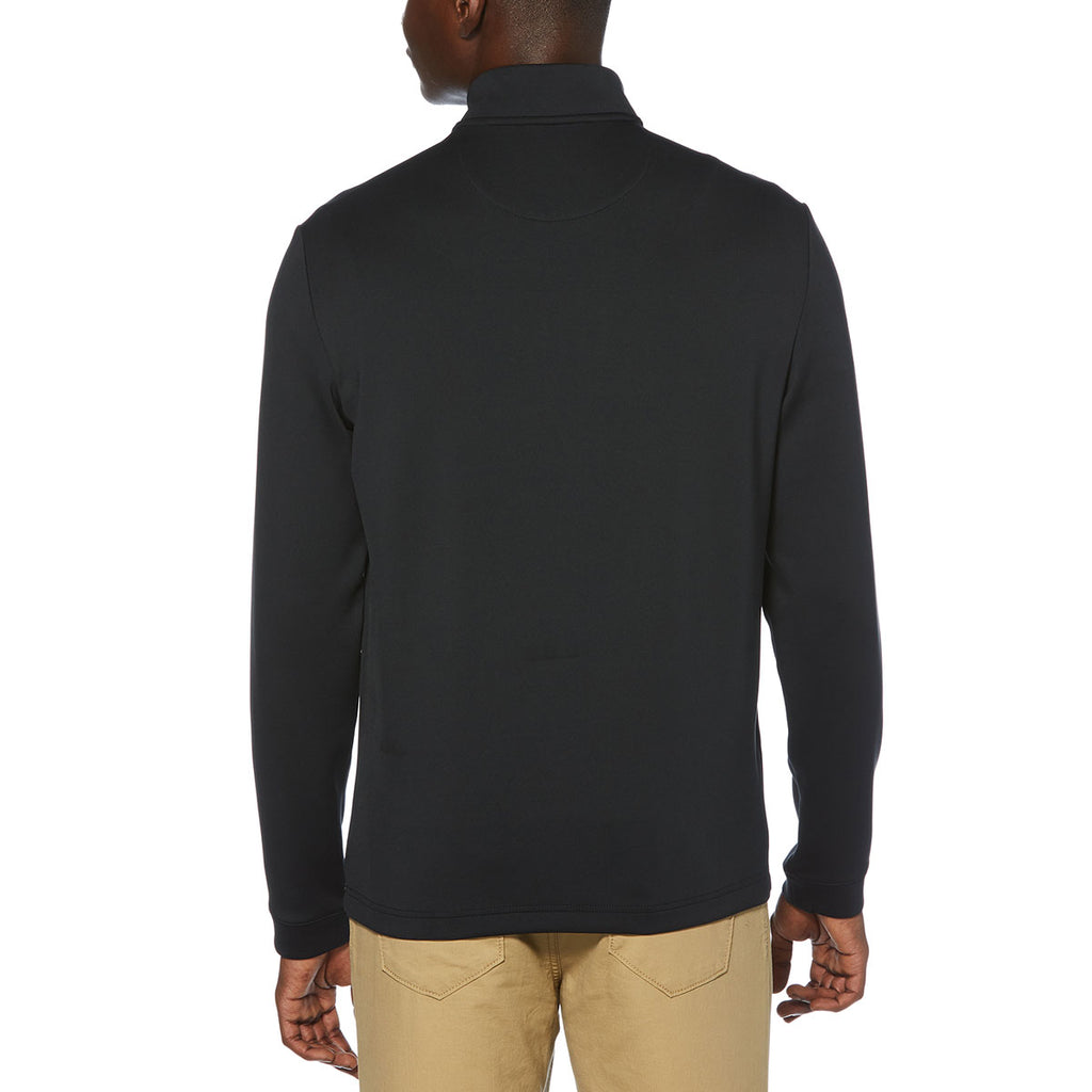 Original Penguin Unisex Caviar Black Clubhouse Mock Pullover