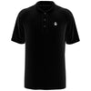 Original Penguin Men's Caviar Black Solid Polo