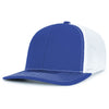 Pacific Headwear Royal/White/RoyalContrast Stitch Trucker Pacflex Snapback Cap