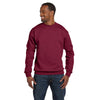 Hanes Unisex Cardinal 7.8 oz. EcoSmart 50/50 Fleece Crew