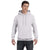 Hanes Men's Ash 7.8 oz. EcoSmart 50/50 Pullover Hood