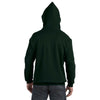 Hanes Men's Deep Forest 7.8 oz. EcoSmart 50/50 Pullover Hood