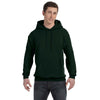 Hanes Men's Deep Forest 7.8 oz. EcoSmart 50/50 Pullover Hood