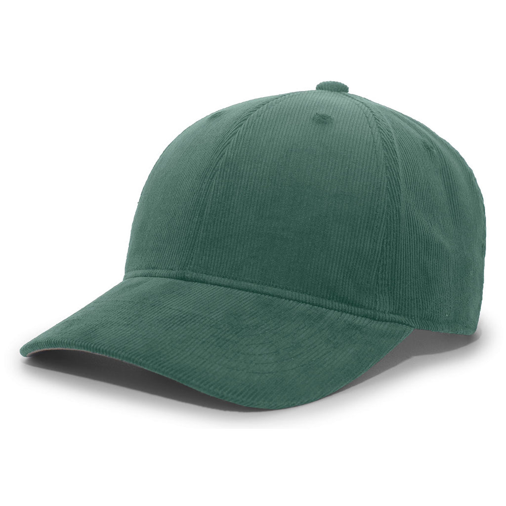 Pacific Headwear Olive Hybrid Corduroy Dad Cap