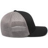 Pacific Headwear Black/Graphite/Black Fusion Trucker Cap