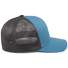 Pacific Headwear Ocean Blue/Light Charcoal/Ocean Blue Fusion Trucker Cap