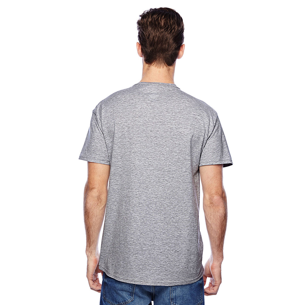 Hanes Men's Light Steel 4.5 oz. X-Temp Performance T-Shirt