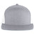 Pacific Headwear Grey Heather/White Heather 6-Panel Arch Trucker Snapback Cap