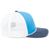 Pacific Headwear Blue/White/Navy Foamie Fresh Trucker Cap